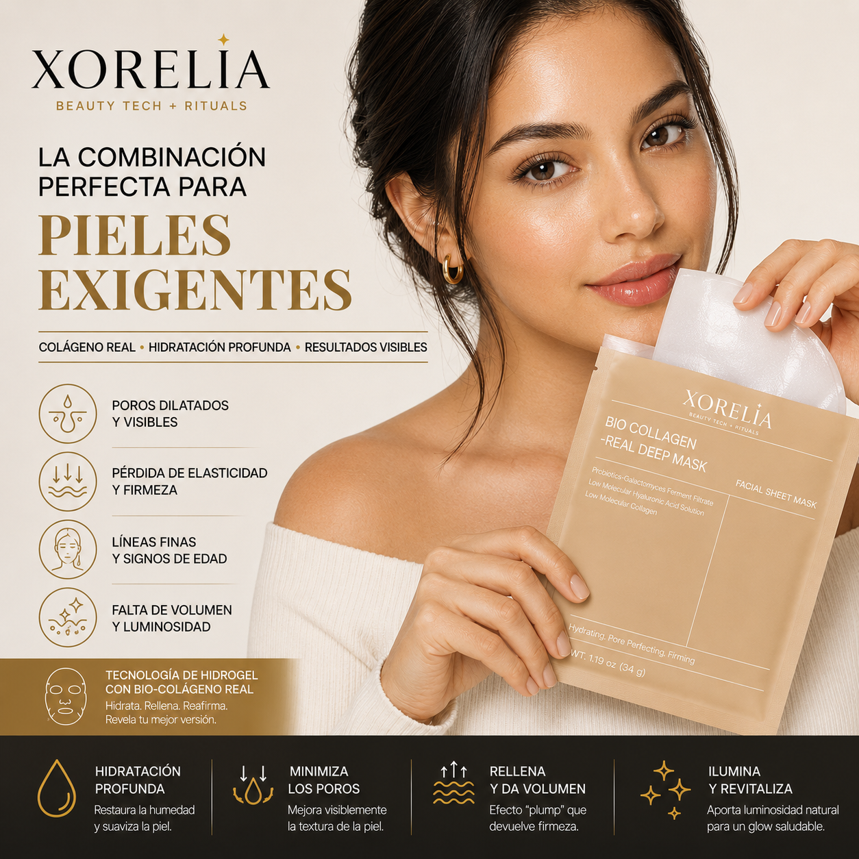 XORELIA Bio-Collagen para pieles exigentes